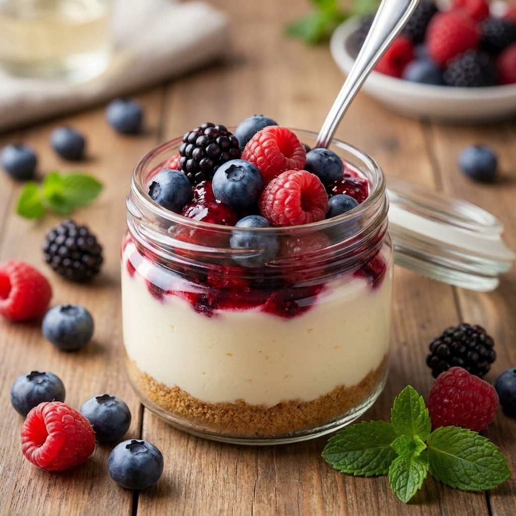 Berry cheesecake