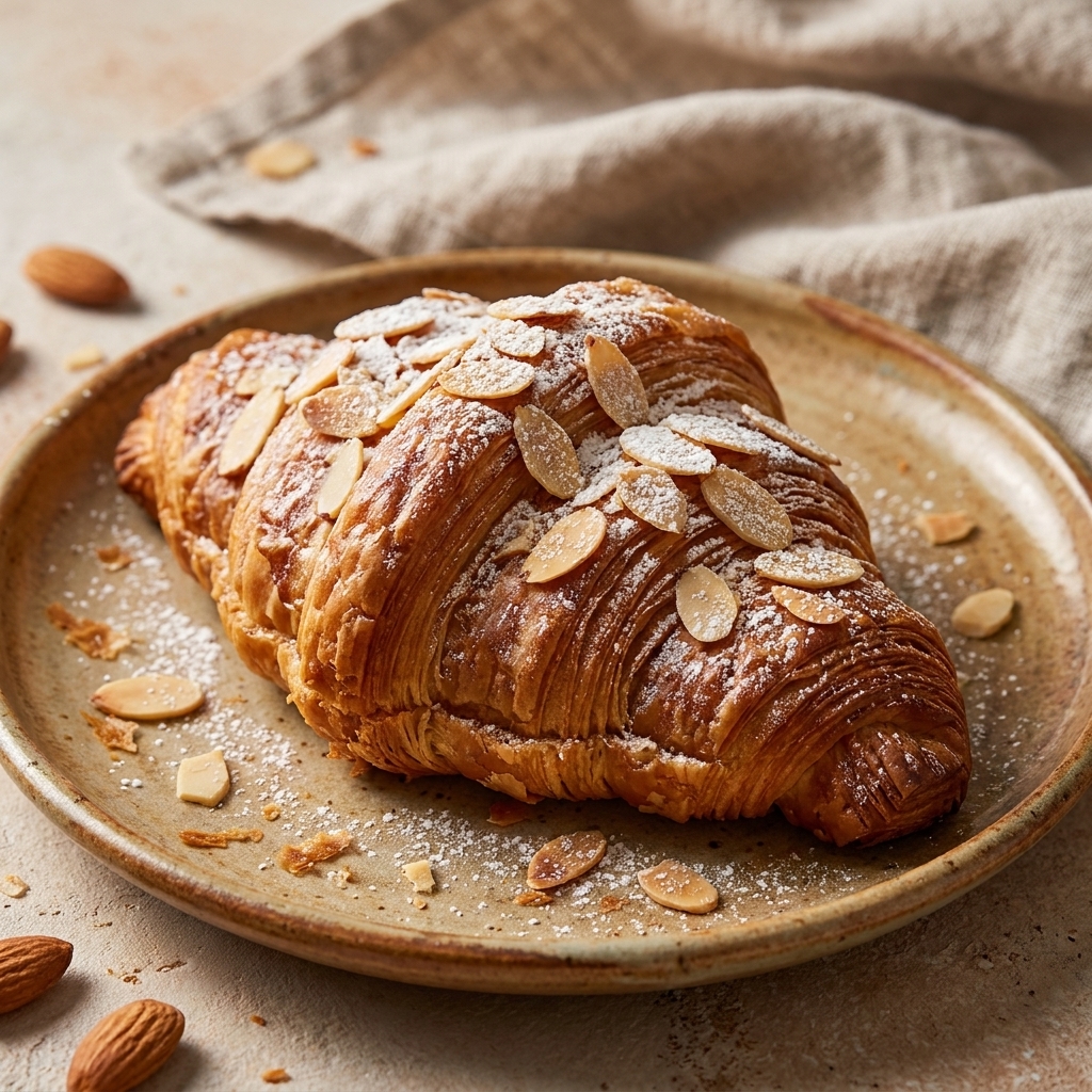 Almond croissant